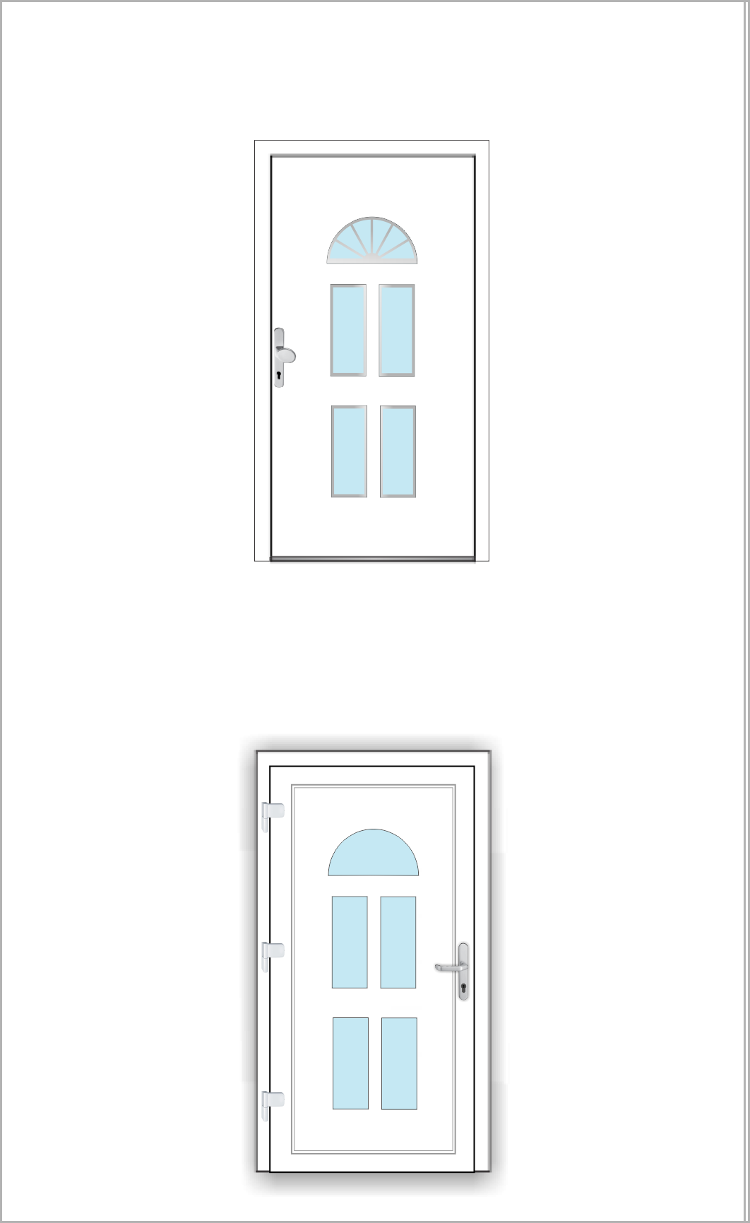 Haustür AB 55-162  B
